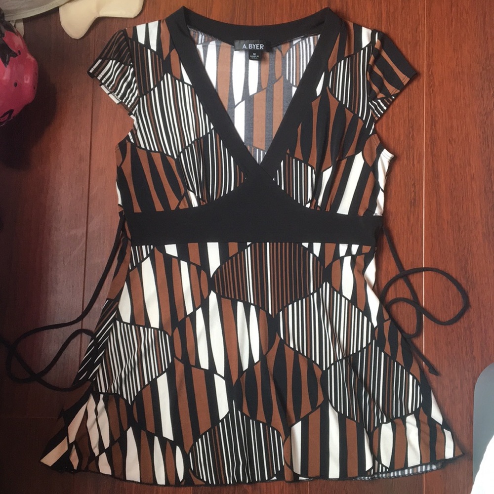 Patterned Dress Shirt